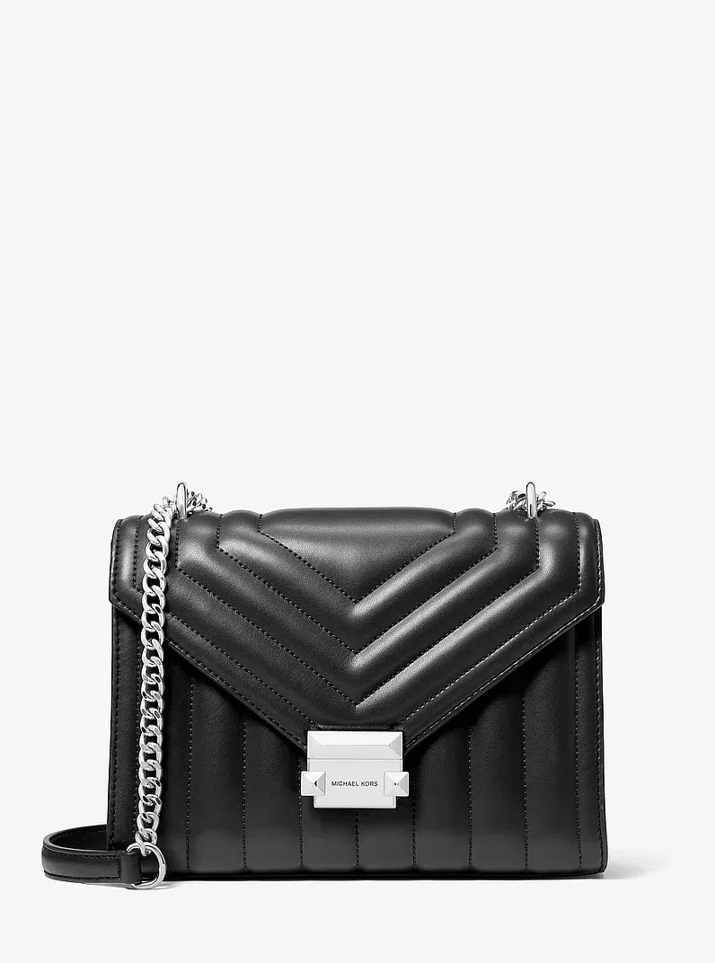 Michael Kors - Whitney acolchada negra