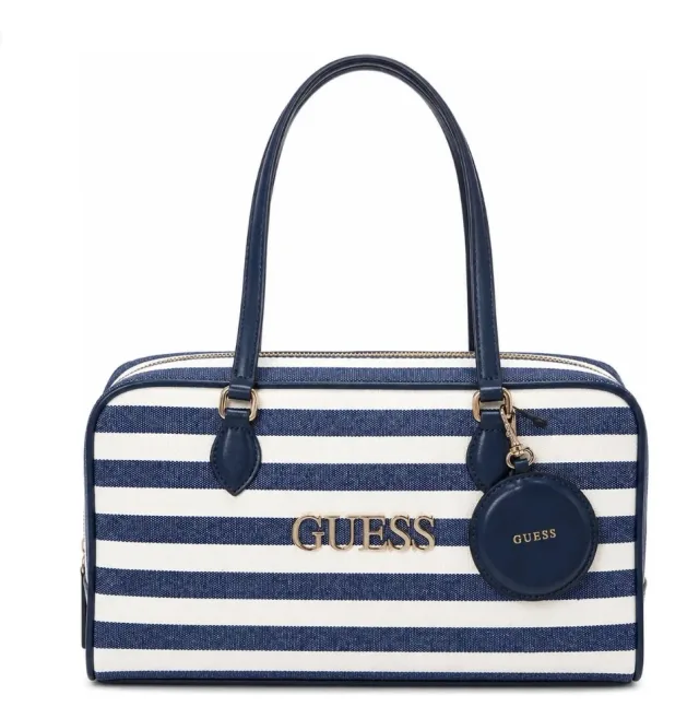 Guess - Bolsa náutica de rayas