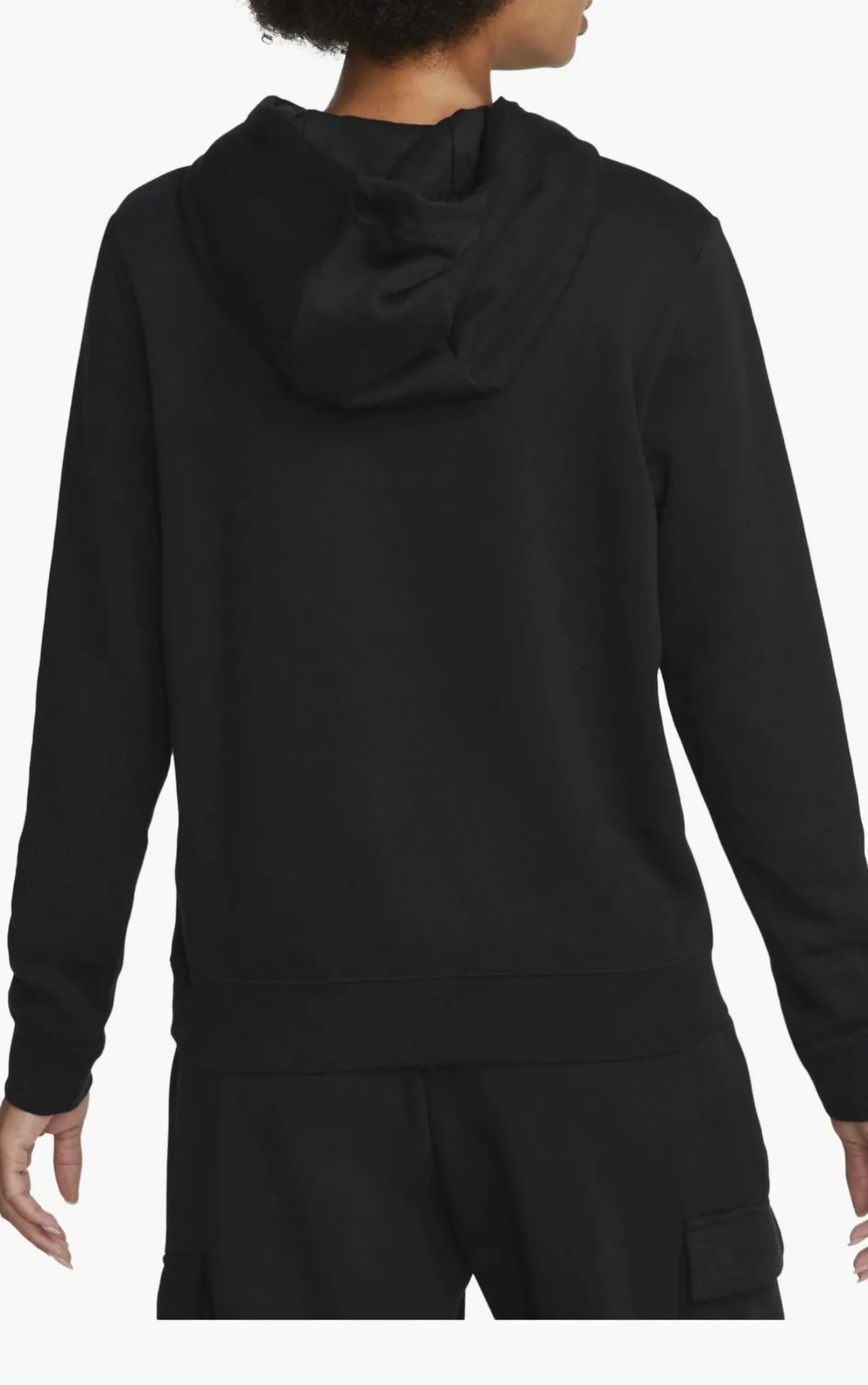 Nike - Sudadera Club Fleece negra con gorro