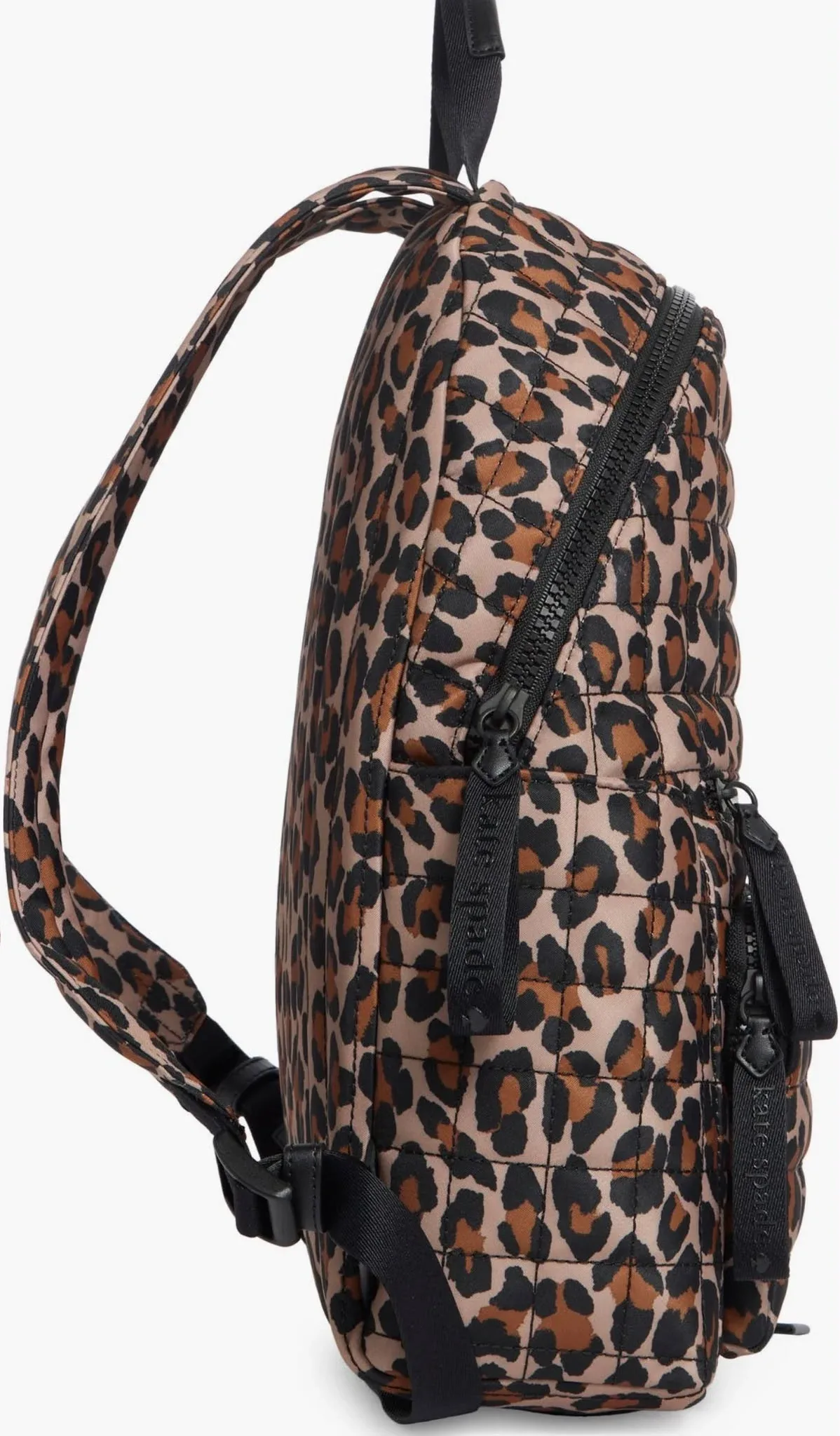 Kate Spade - Mochila acolchada leopardo