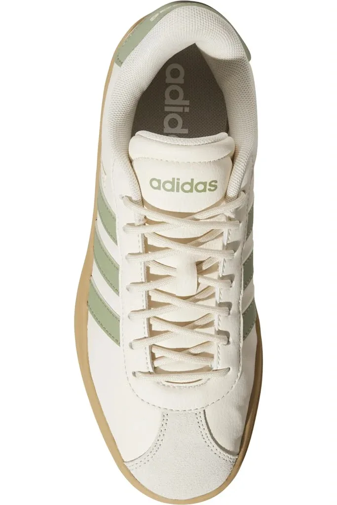 adidas - VL Court Bold crema con verde