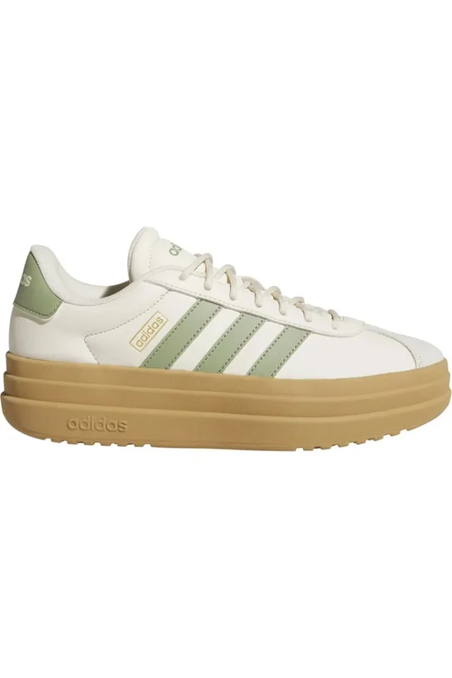 adidas - VL Court Bold crema con verde