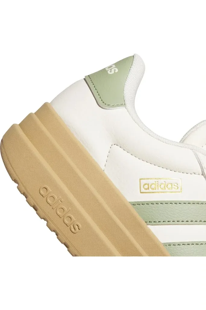 adidas - VL Court Bold crema con verde