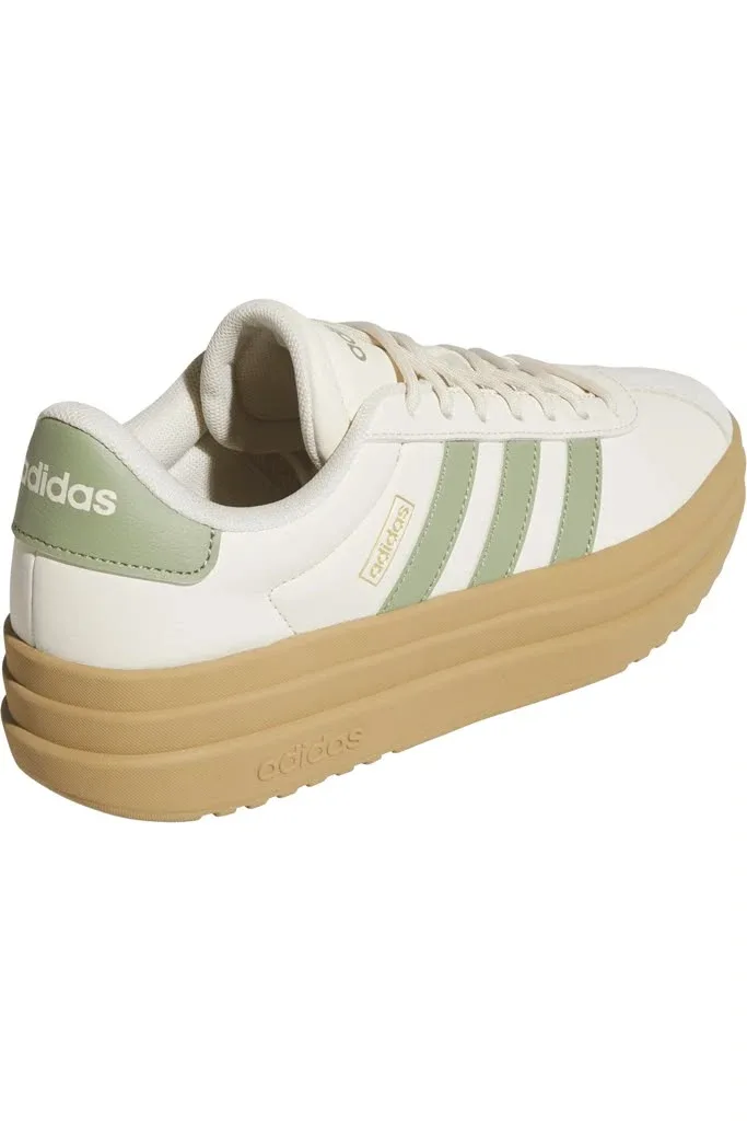 adidas - VL Court Bold crema con verde